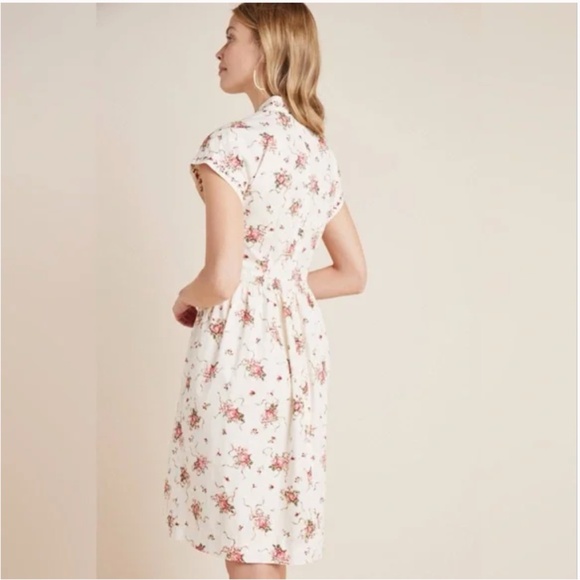 ⭐️Cecily Poplin Picnic Hipster Boho Elegant Classy Chic Party Coquette Art Dress - Picture 3 of 5